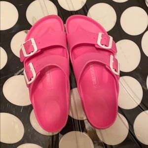 Precious Pink Rubber Birks
